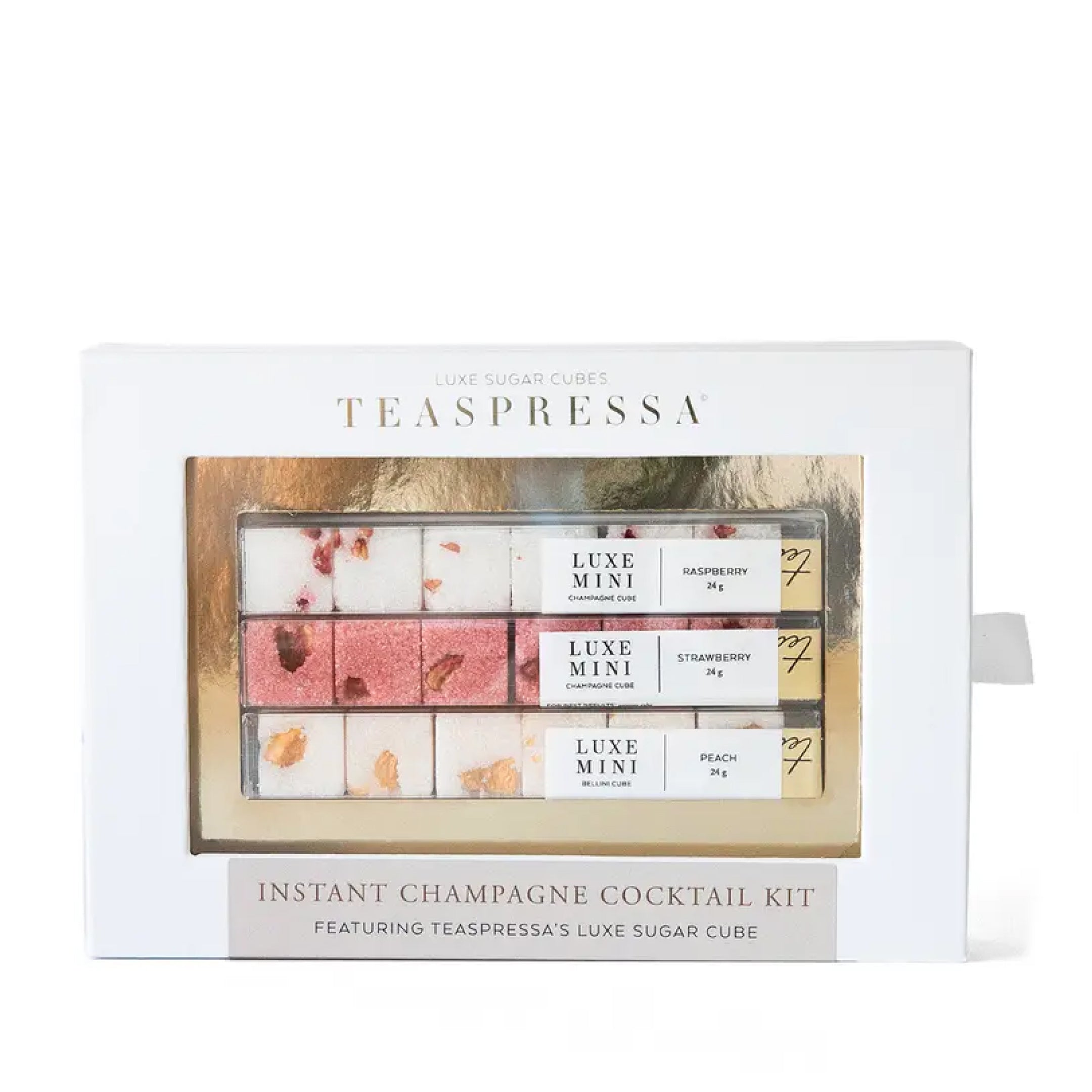 Teaspressa's Luxe Sugar Cubes Can Be Added To Champagne For A Fruity Touch